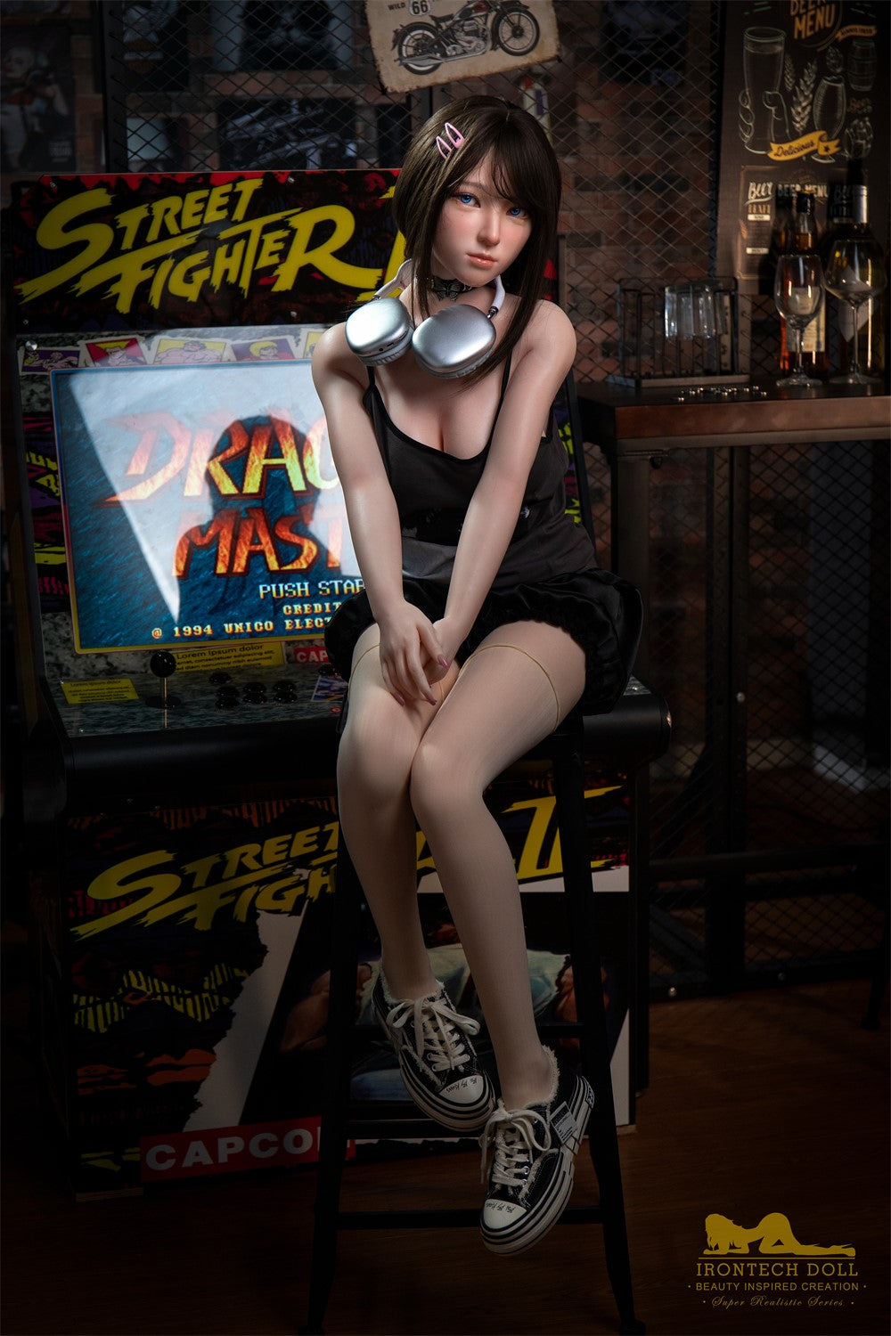 Himari-sekspop (Irontech Doll 148 cm Plus E-Kupa S24 siliconen)