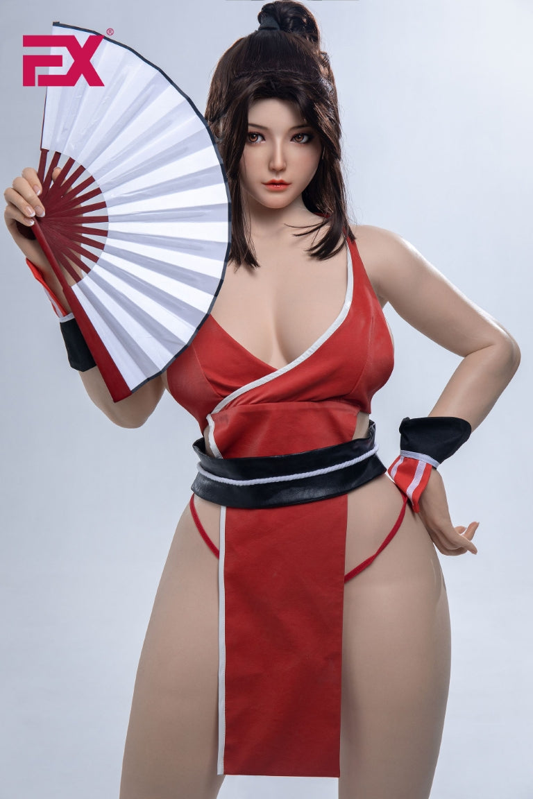 Mai Shiranui-sekspop (EXDoll 167 cm C-Cup #Ukiyo-E siliconen)