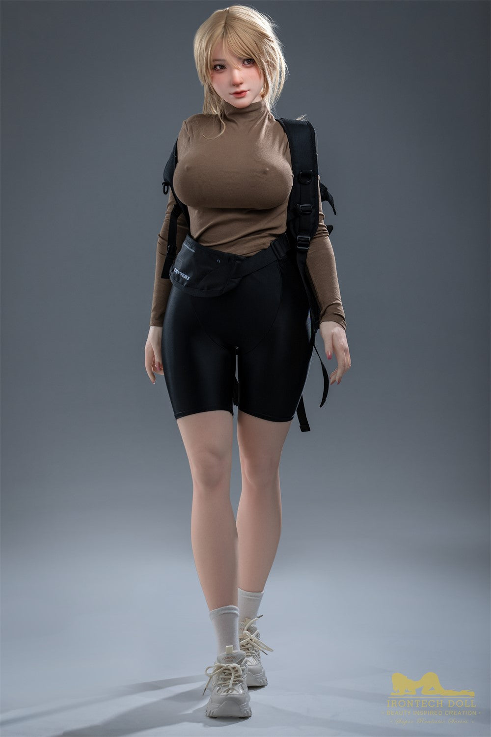 Kitty-sekspop (Irontech Doll 165 cm F-Cup S32 siliconen)