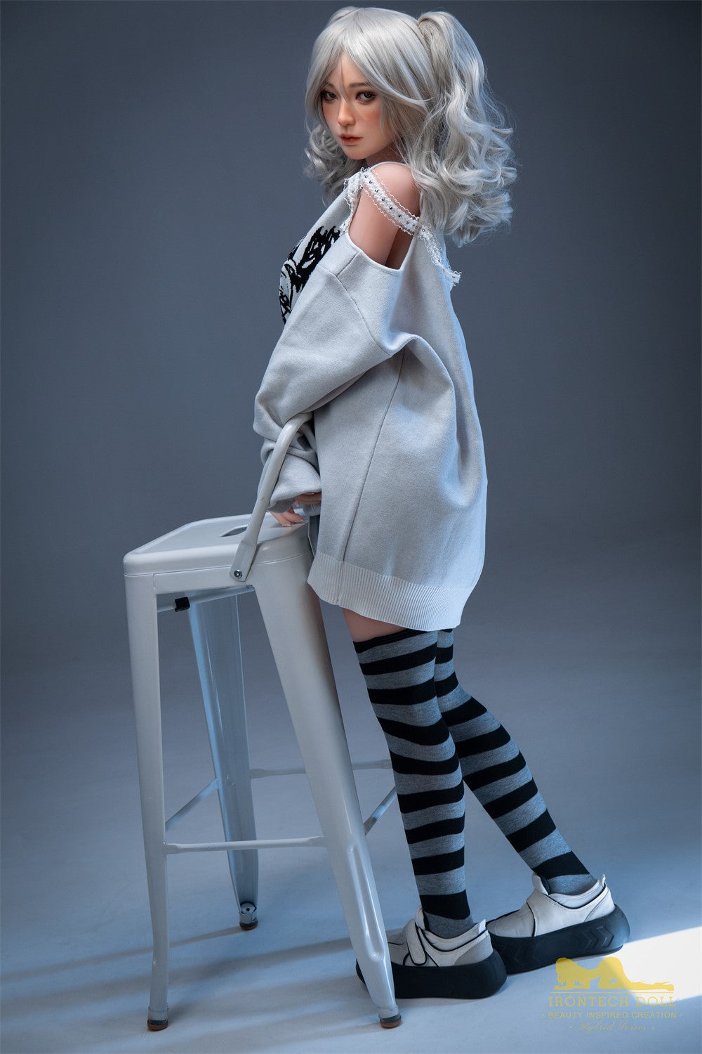 Kimmy-sekspop (Irontech Doll 154 cm F-Cup S10 TPE+Siliconen)