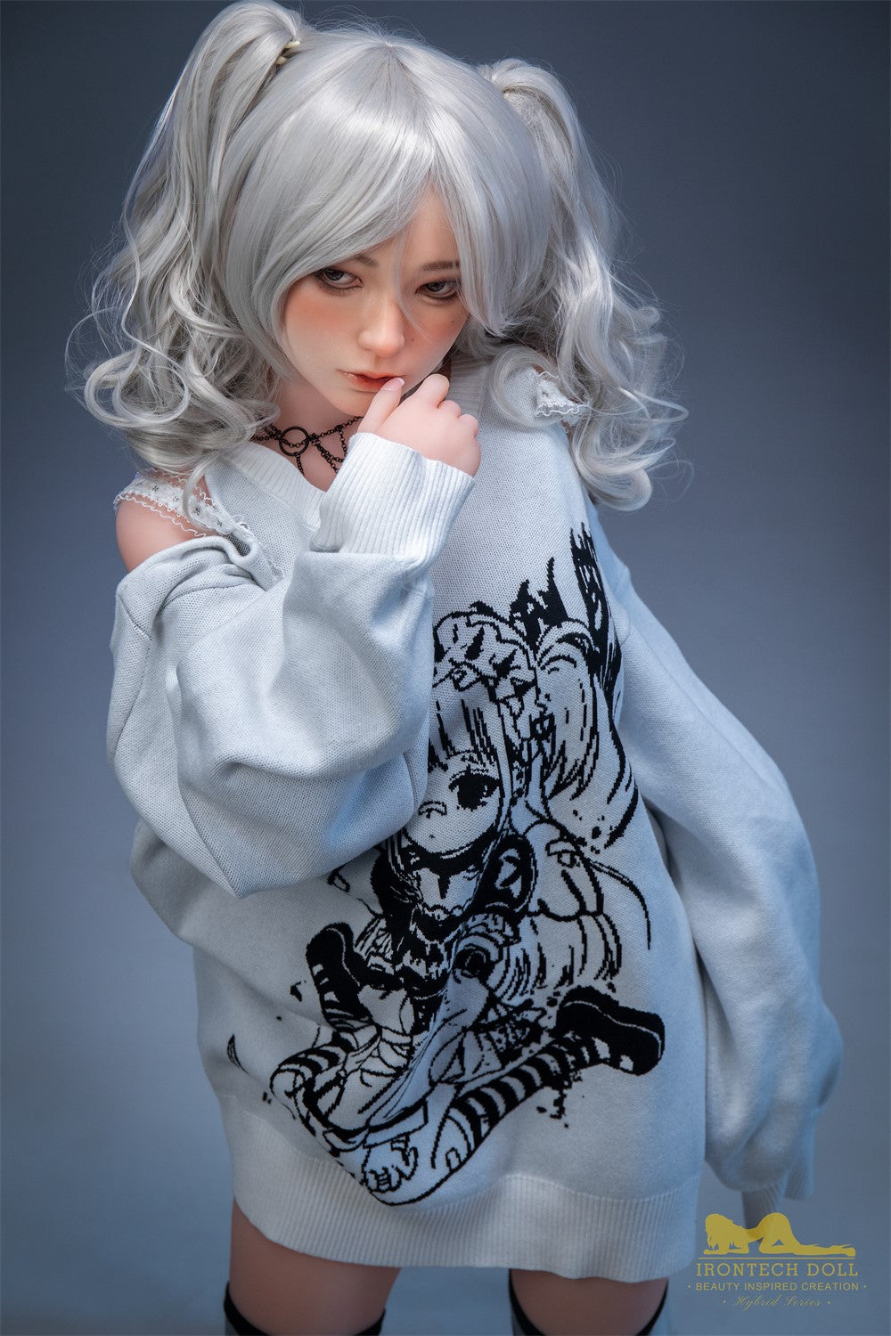 Kimmy-sekspop (Irontech Doll 154 cm F-Cup S10 TPE+Siliconen)