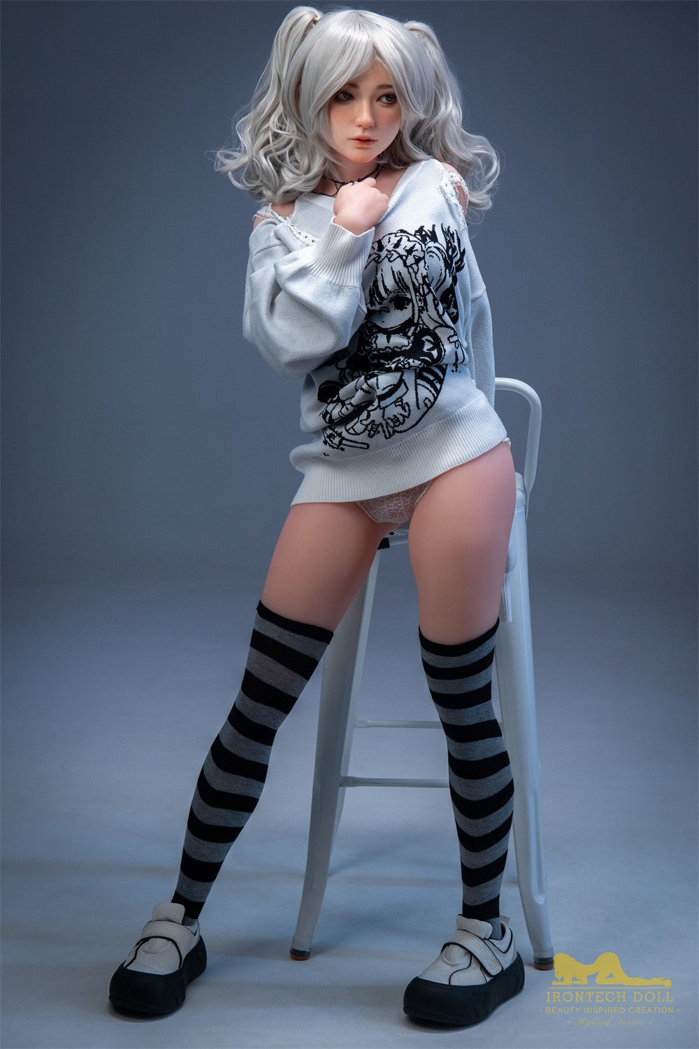 Kimmy-sekspop (Irontech Doll 154 cm F-Cup S10 TPE+Siliconen)