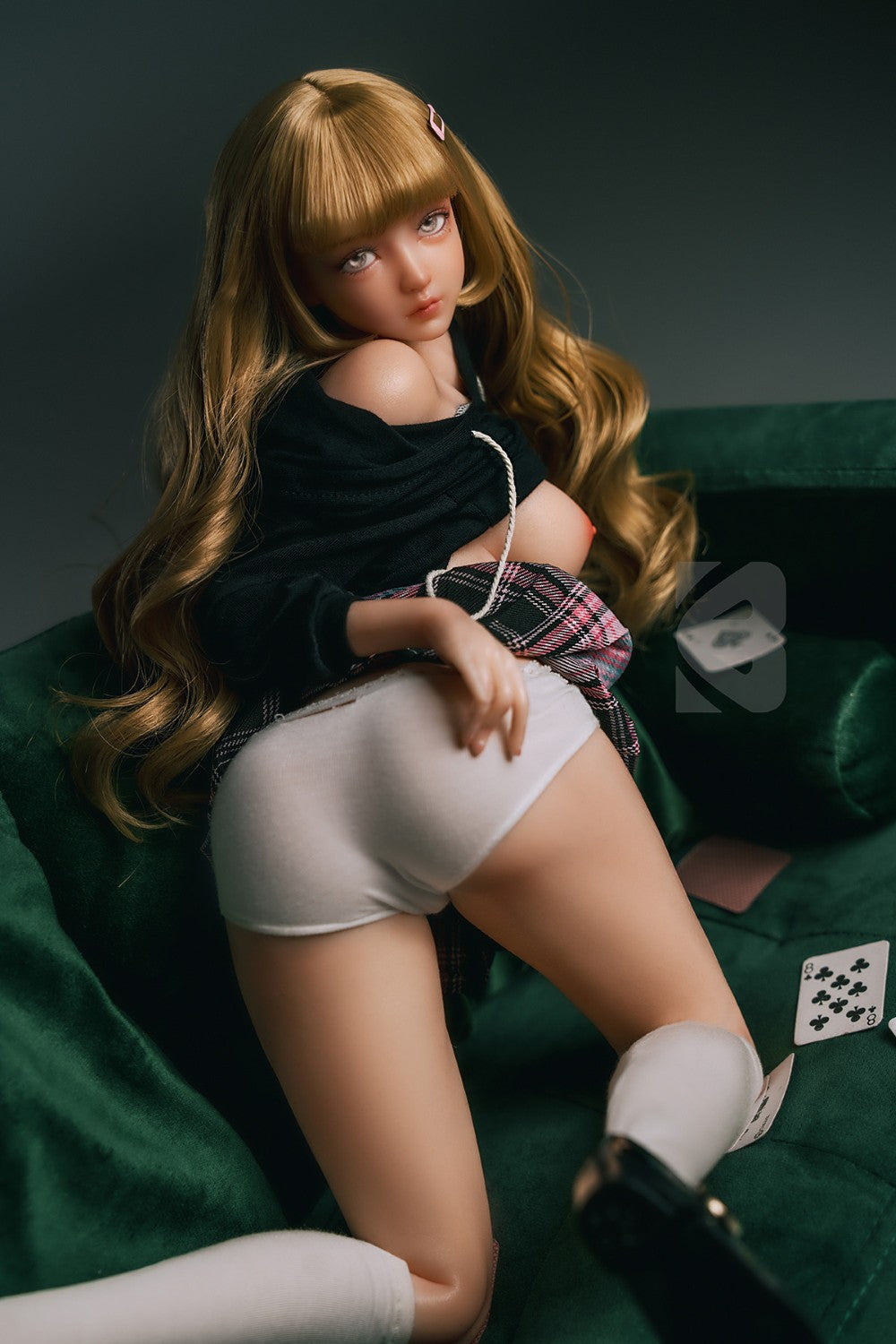 Belle sekspop (BC-Doll 61 cm C-cup F02A siliconen)