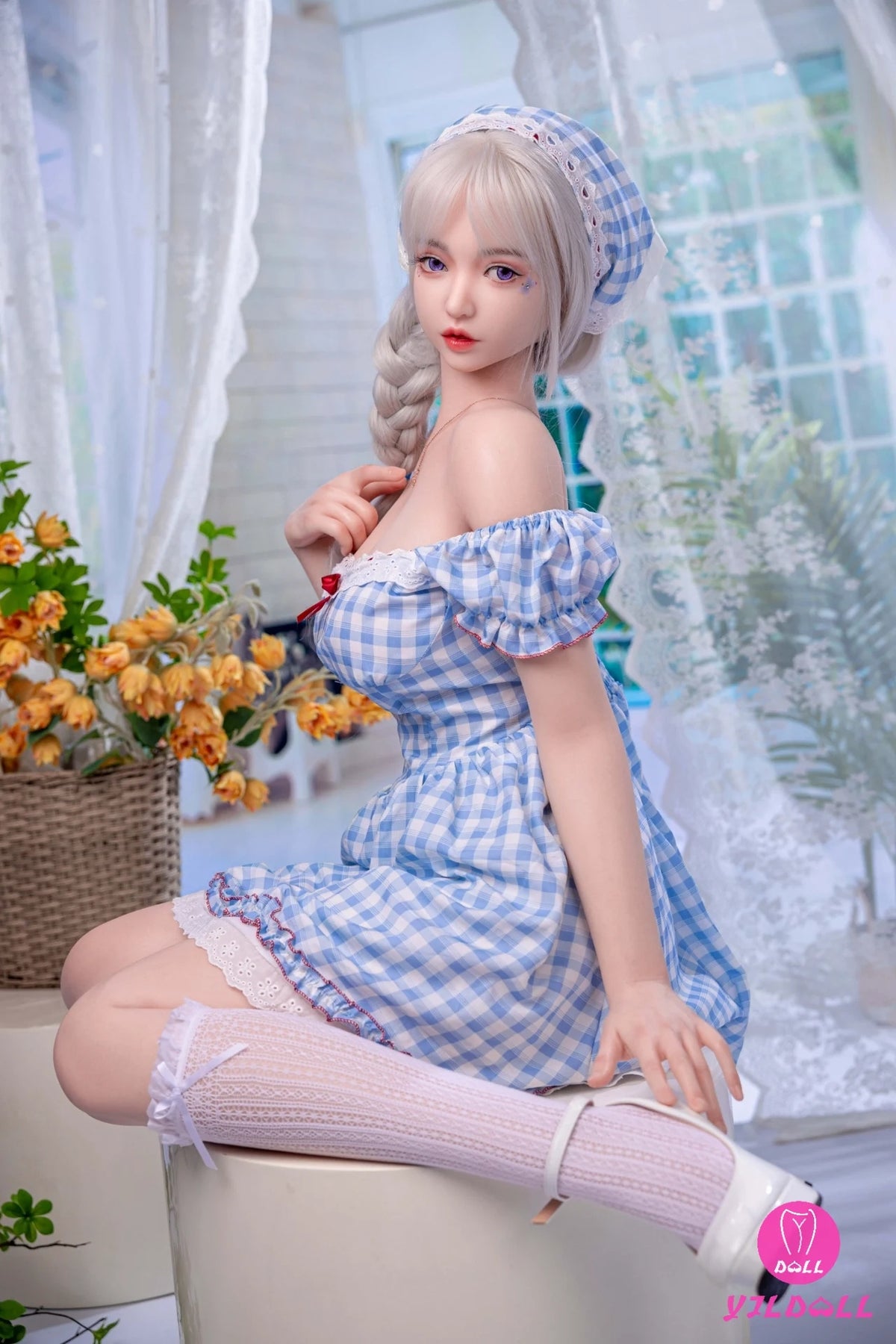 Lv Ling-sekspop (YJL Doll 168 cm E-cup nr. 457 siliconen)