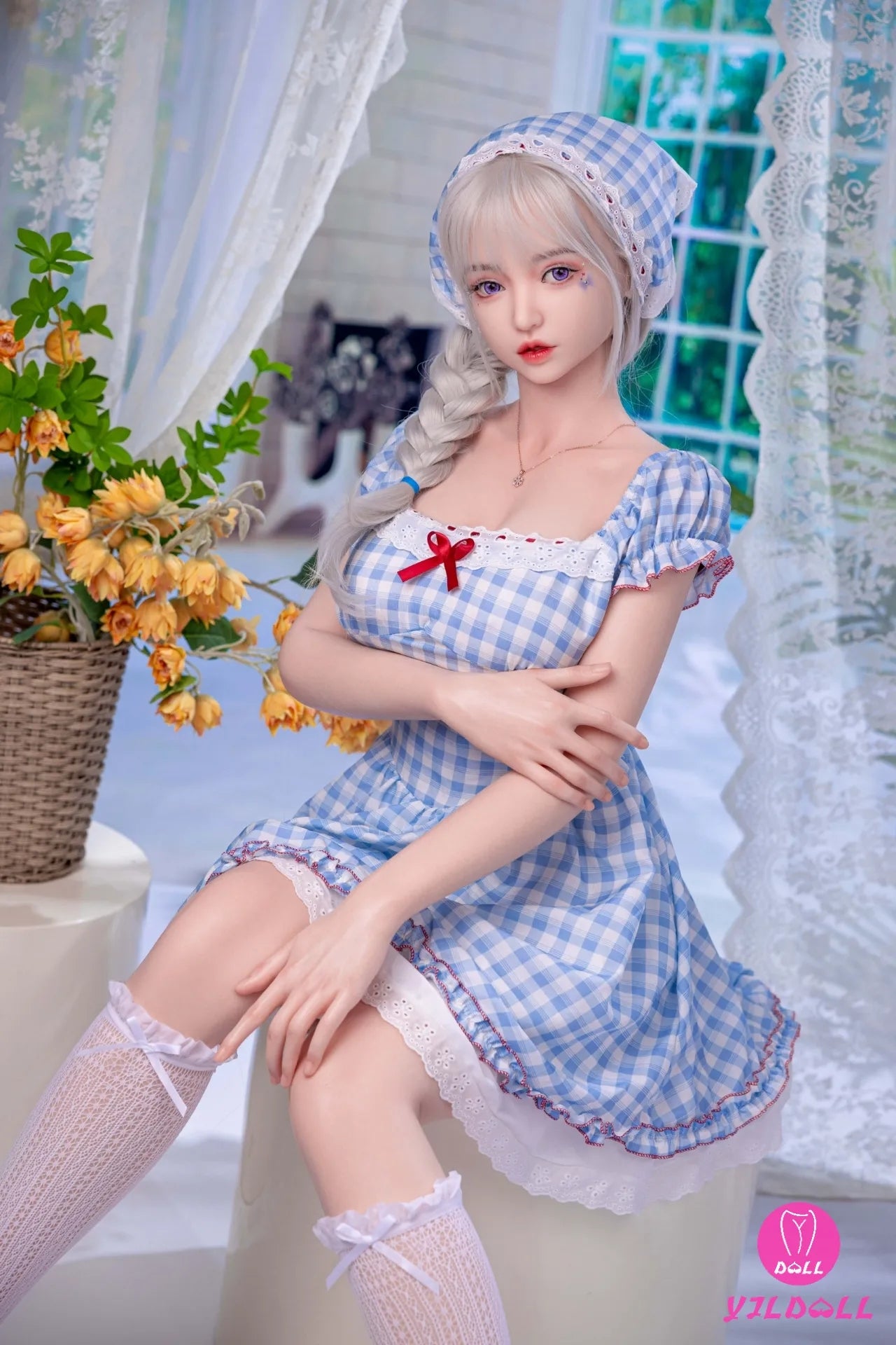 Lv Ling-sekspop (YJL Doll 168 cm E-cup nr. 457 siliconen)