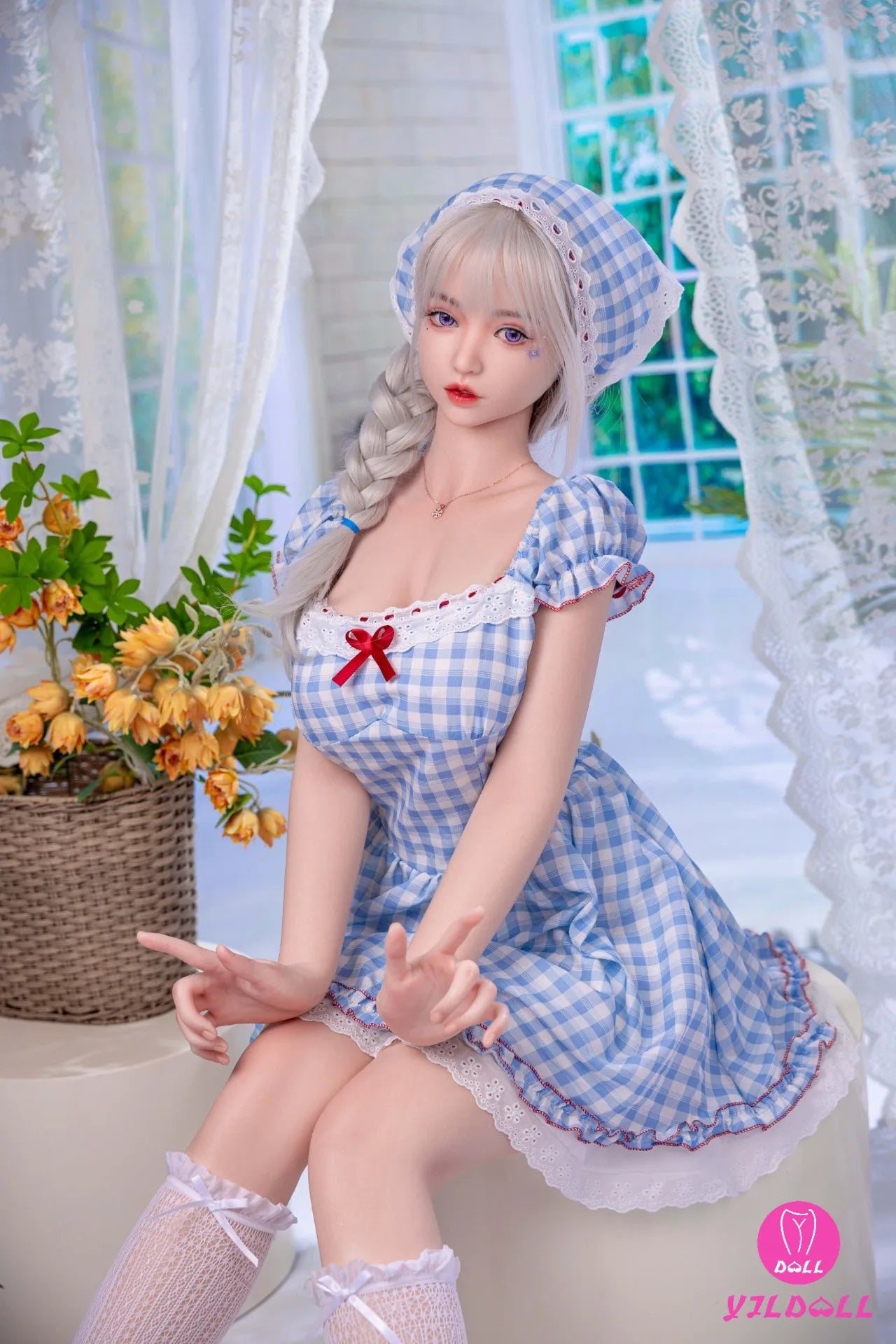 Lv Ling-sekspop (YJL Doll 168 cm E-cup nr. 457 siliconen)