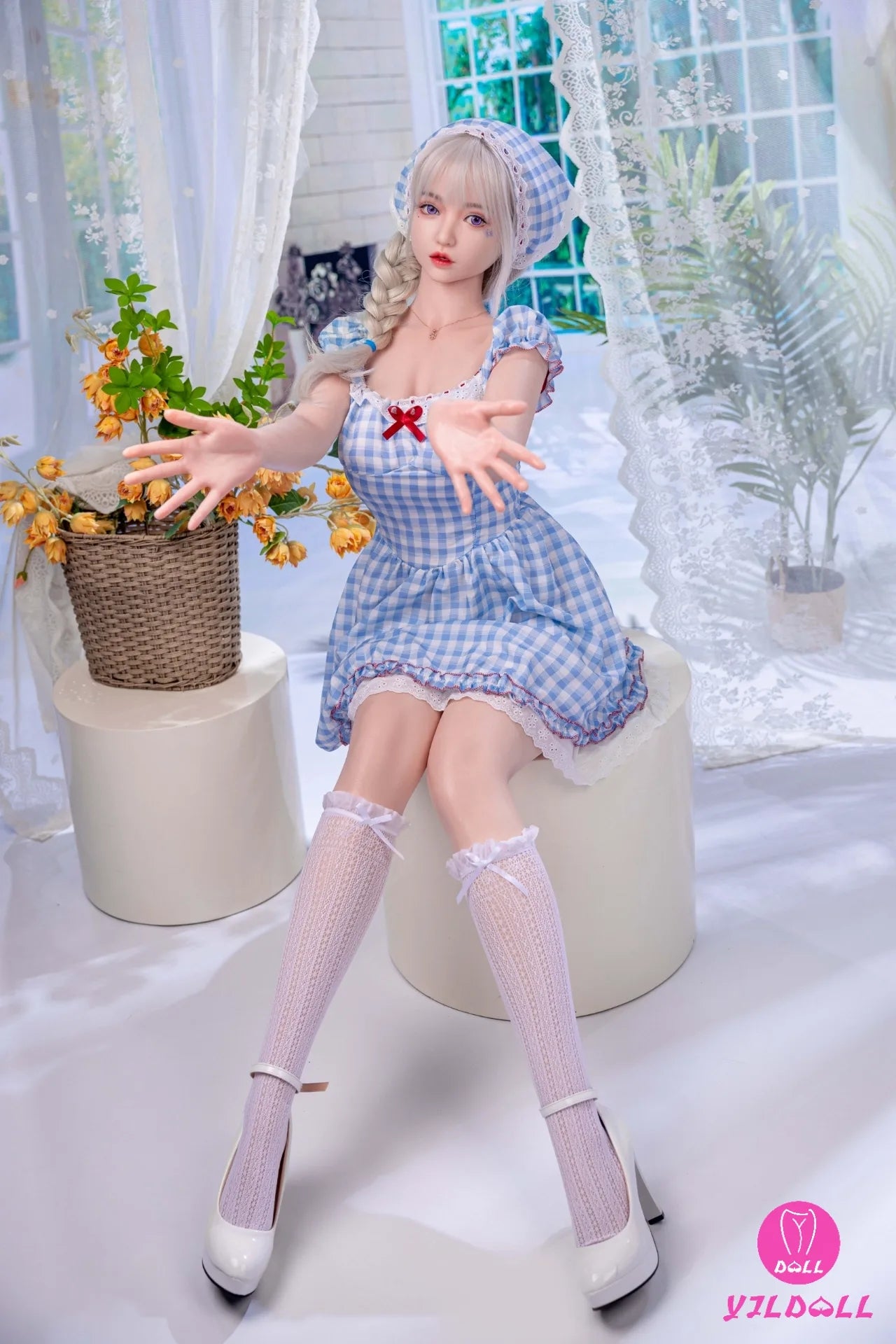 Lv Ling-sekspop (YJL Doll 168 cm E-cup nr. 457 siliconen)