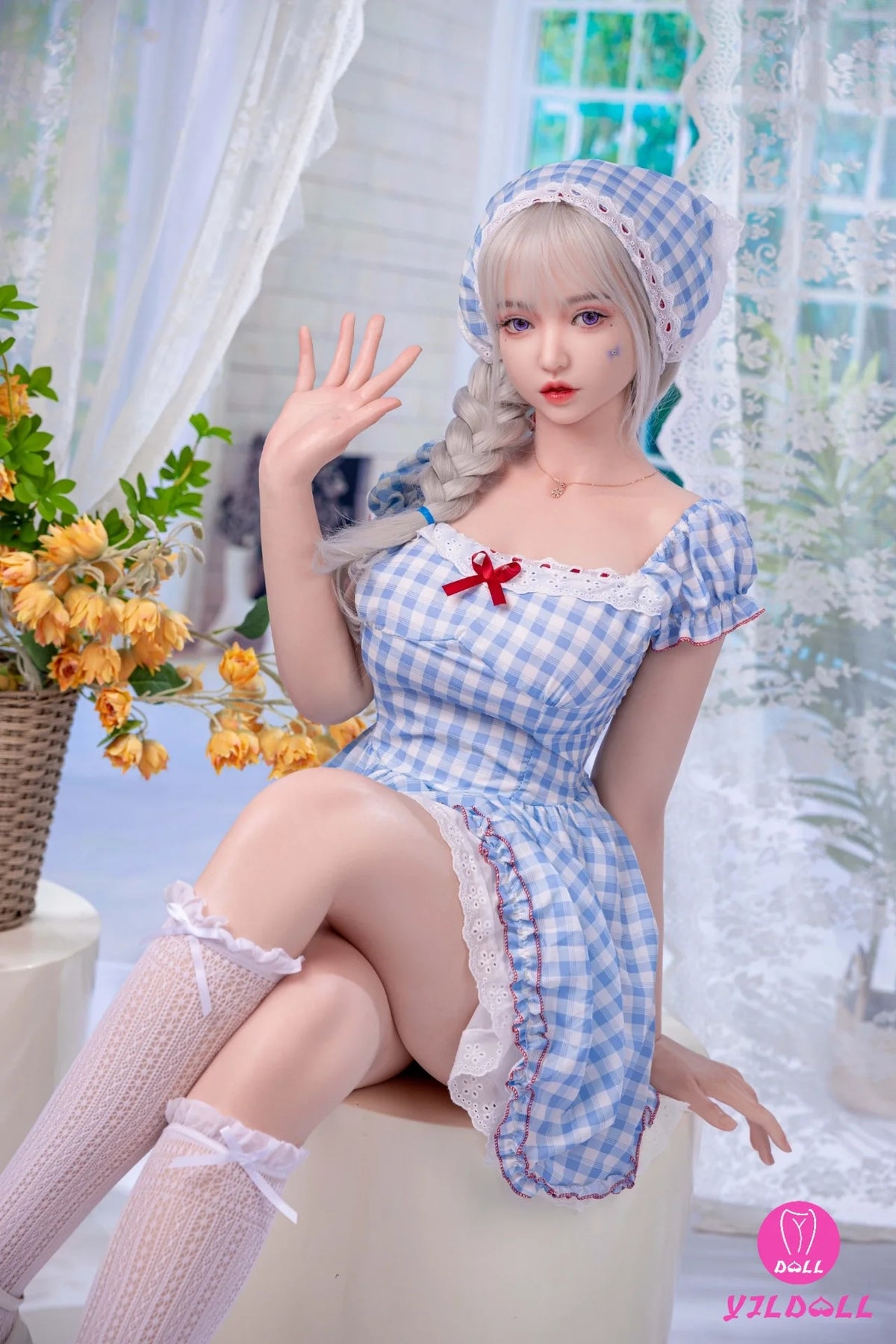 Lv Ling-sekspop (YJL Doll 168 cm E-cup nr. 457 siliconen)