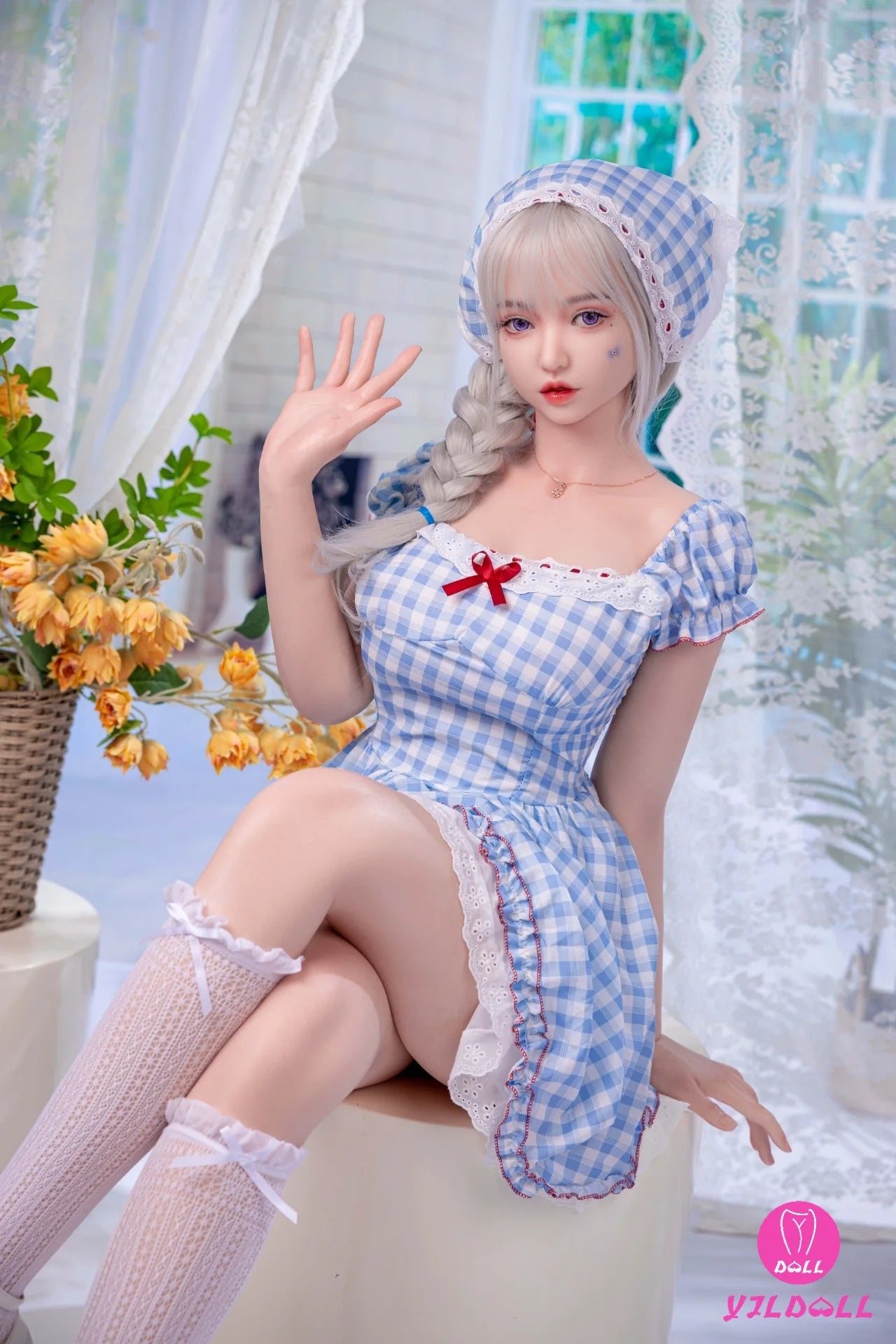 Lv Ling-sekspop (YJL Doll 168 cm E-cup nr. 457 siliconen)