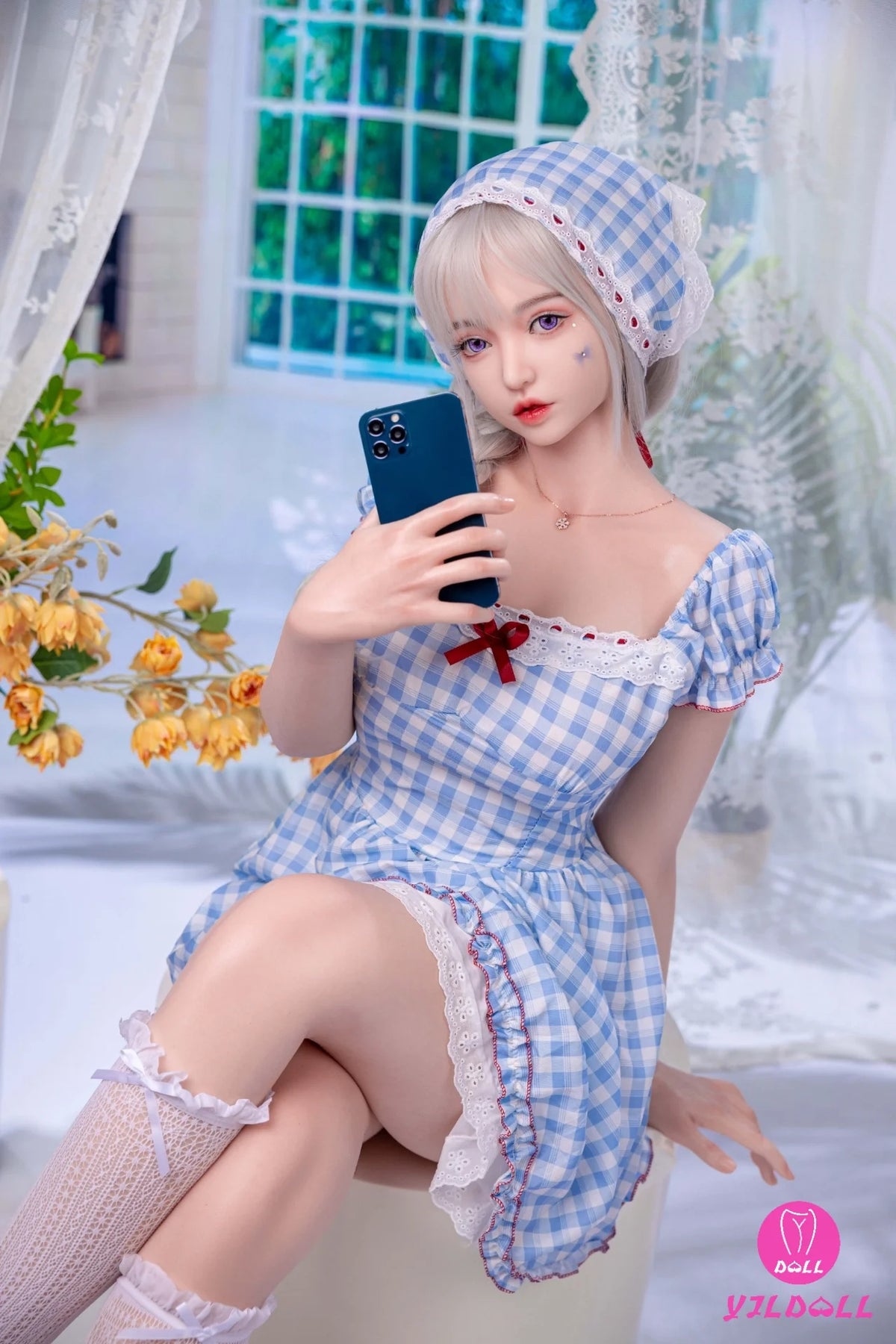 Lv Ling-sekspop (YJL Doll 168 cm E-cup nr. 457 siliconen)