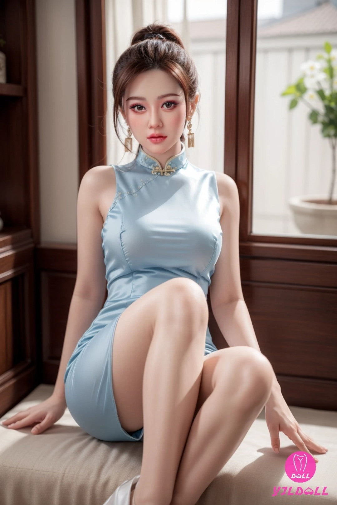 Sereniteit sekspop (YJL Doll 168 cm D-cup #413 siliconen)