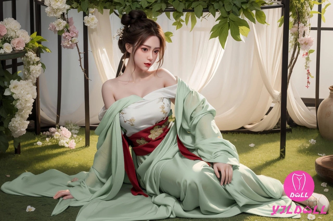 Fan Jing-sekspop (YJL Doll 165 cm D-cup #449 siliconen)