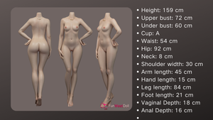 Hinata Sex Doll (FunWest Doll 159cm A-Cup #041S Silicone)