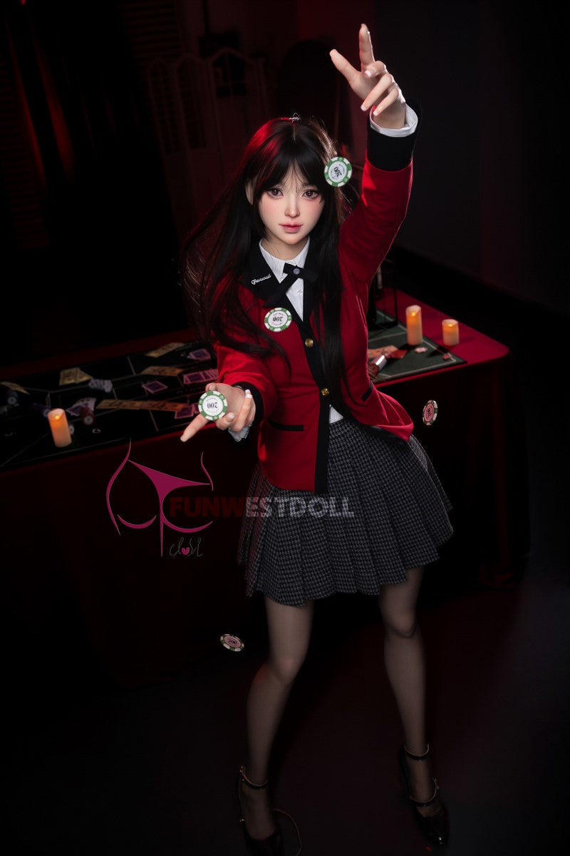Yumeko Jabami Sex Doll (FunWest Doll 159cm A-Cup #038S Silicone)