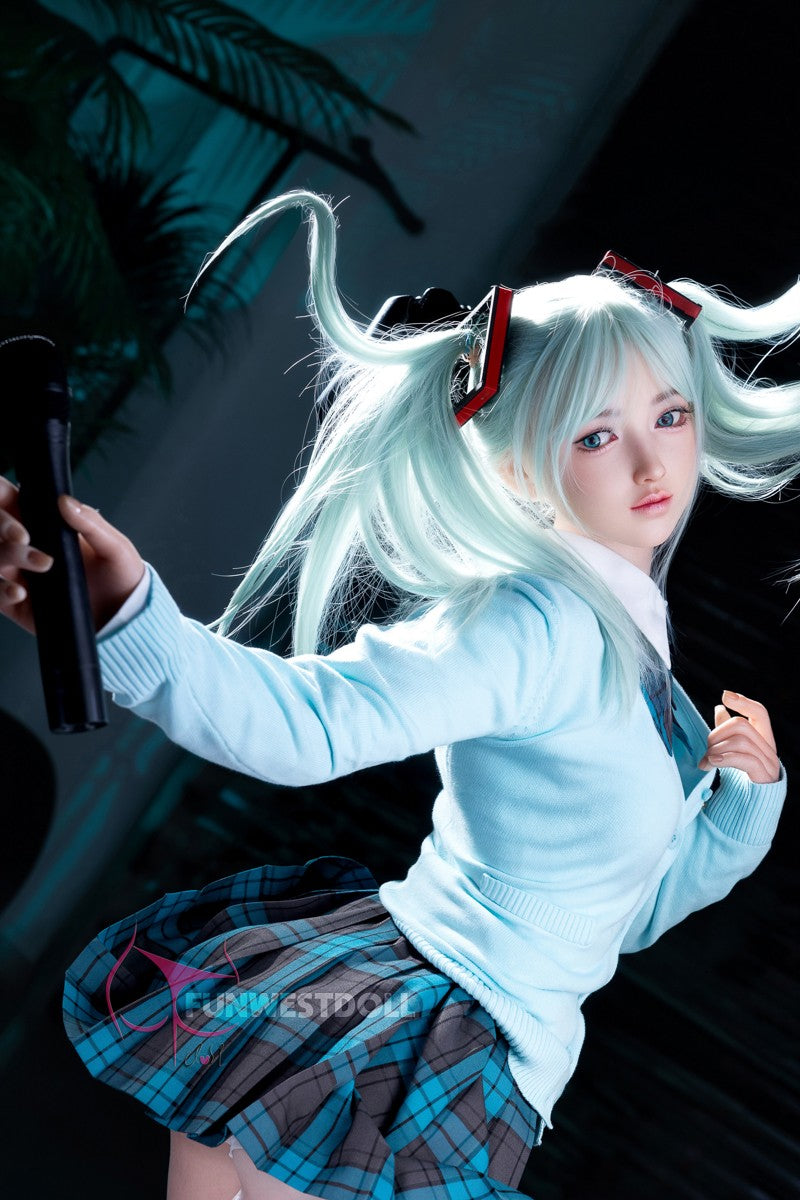 Amy Sex doll (FunWest Doll 159cm A-cup #041S silicone) EXPRESS