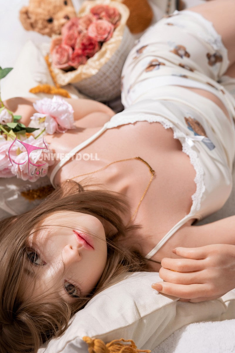 Amy sekspop (FunWest Doll 159 cm A-cup #041S siliconen)