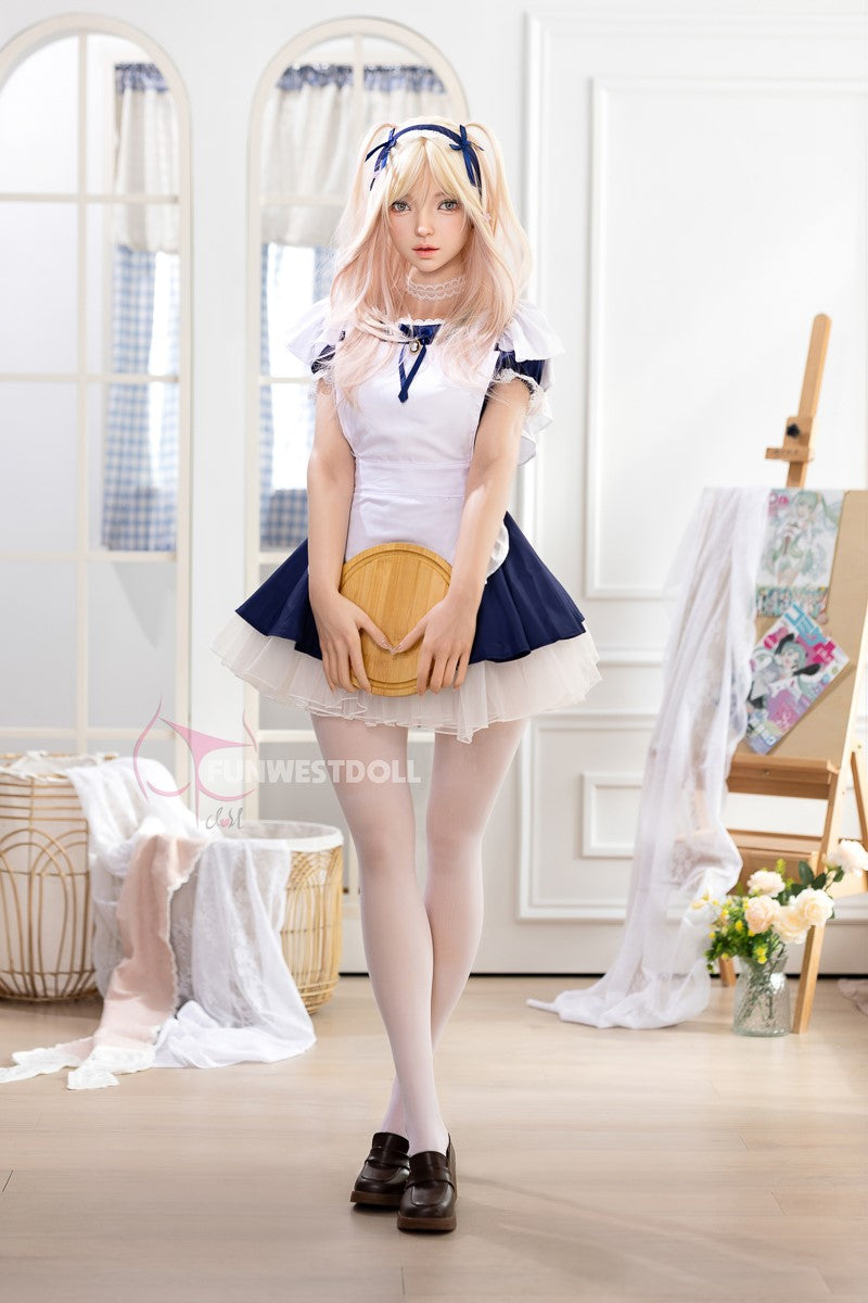 Giselle-sekspop (FunWest Doll 159 cm A-cup #056SJ siliconen)