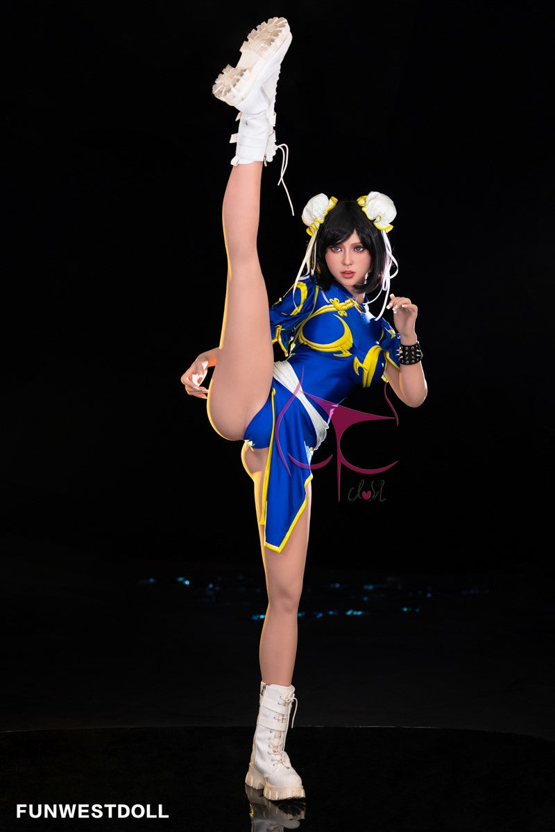 Chun Li-sekspop (FunWest Doll 155 cm F-cup #032 TPE)