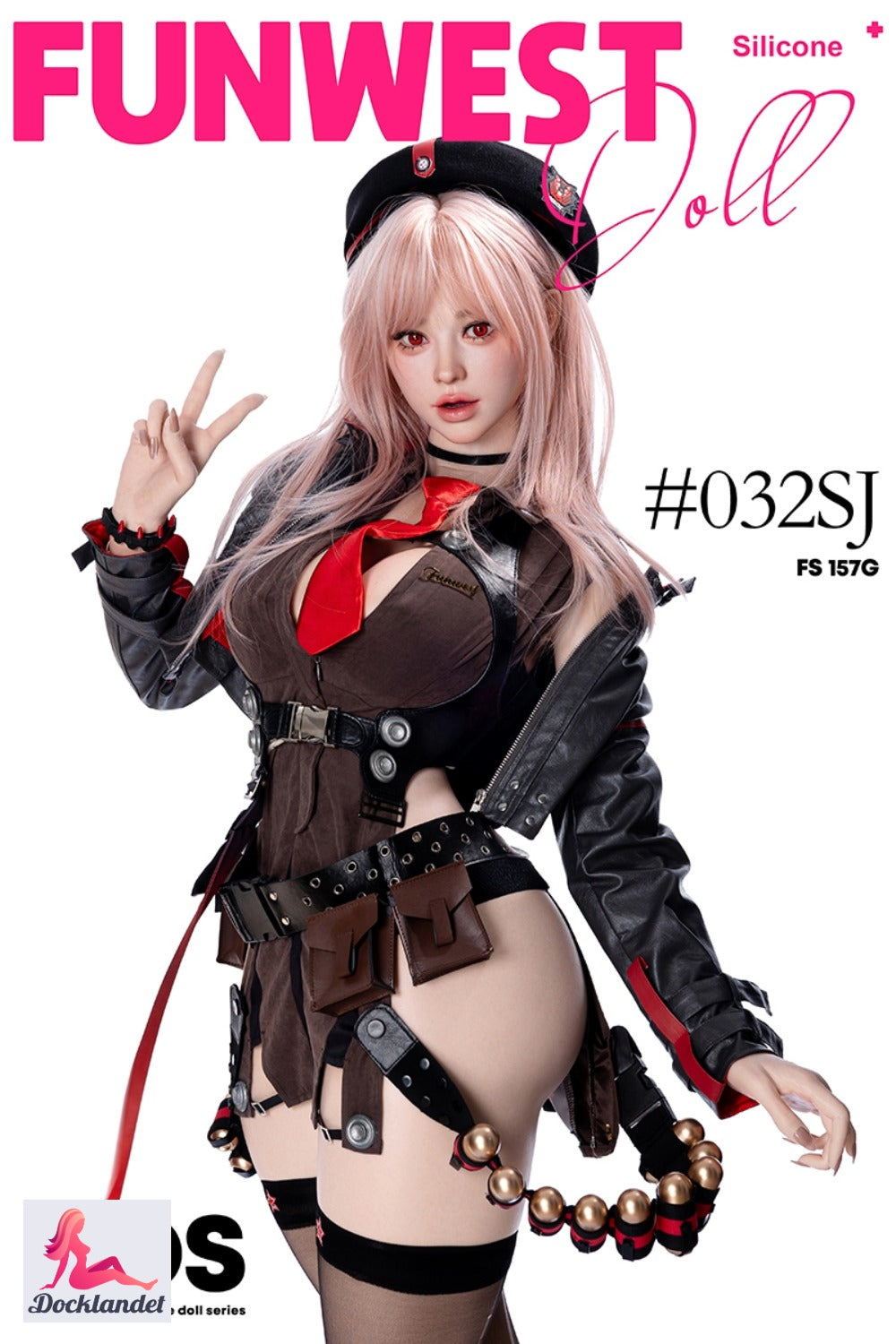 Lucy sekspop (FunWest Doll 157 cm G-cup #032SJ RST siliconen)