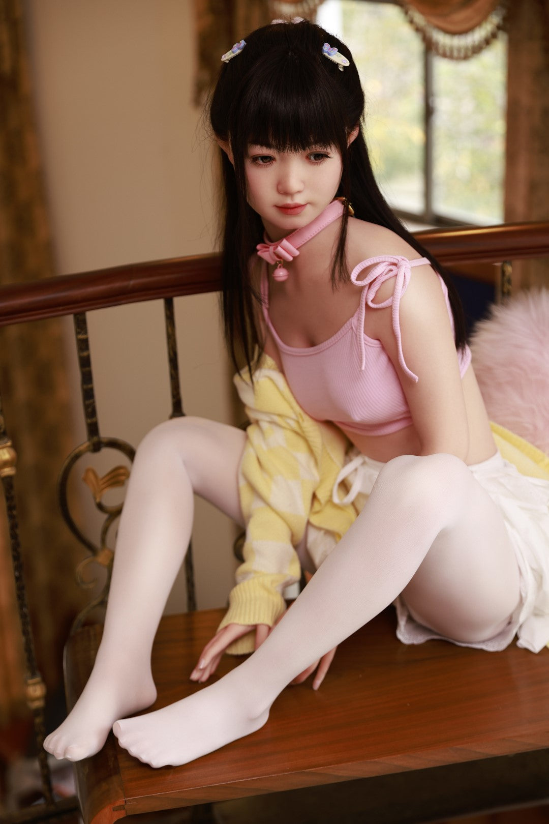 Chiyo-sekspop (AXB Doll 154 cm A-cup GD42-1 siliconen)