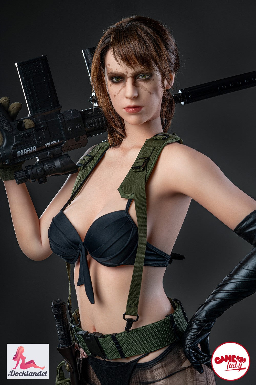 Stille sekspop (Game Lady 168 cm E-Kupa nr. 13 siliconen)