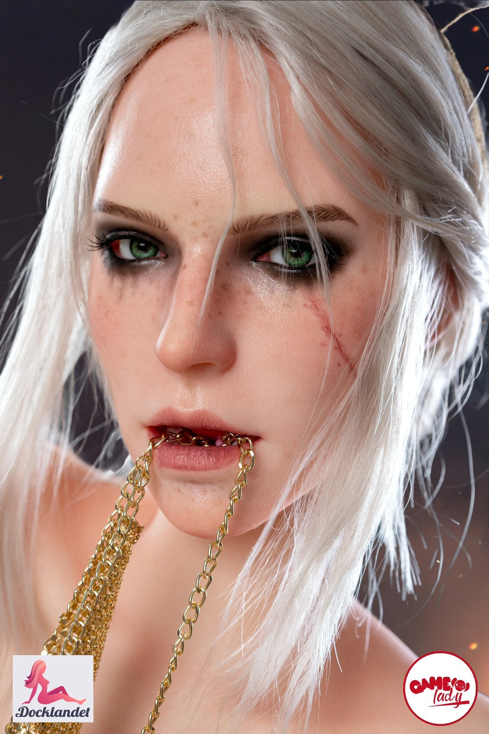 Ciri-sekspop (Game Lady 168 cm E-cup nr. 14 siliconen)