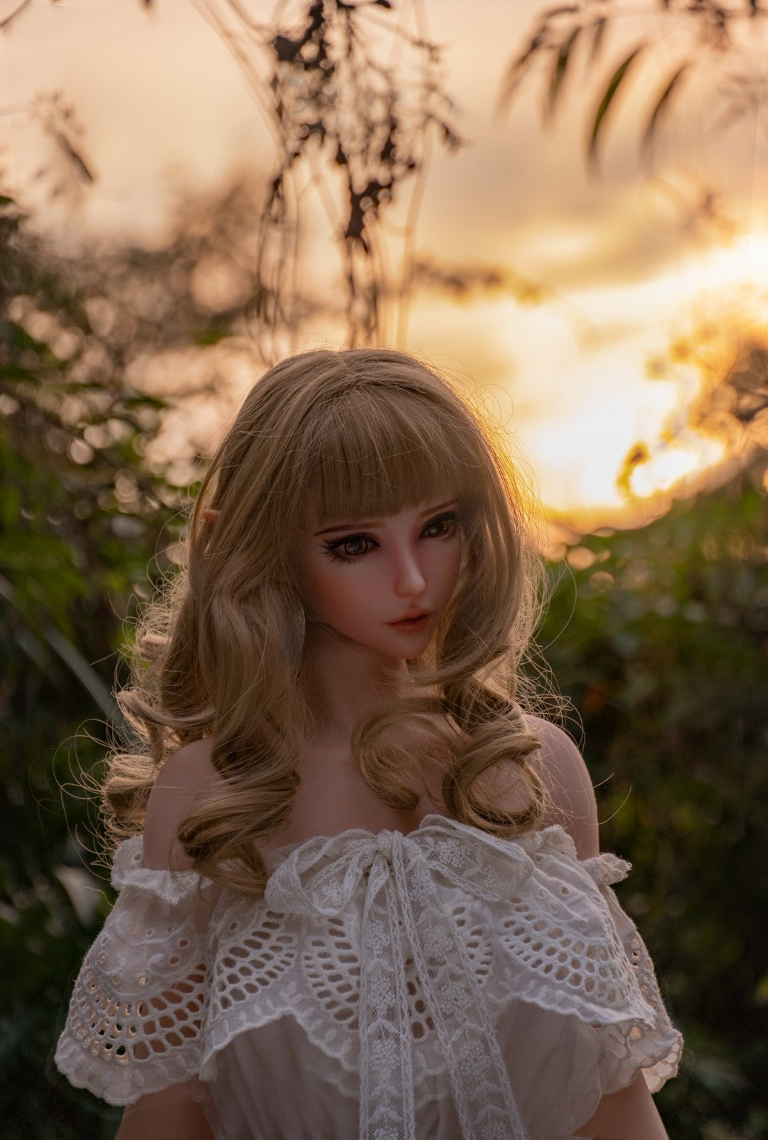 Suga Tomoe-sekspop (Elsa Babe 102 cm HA011 siliconen)