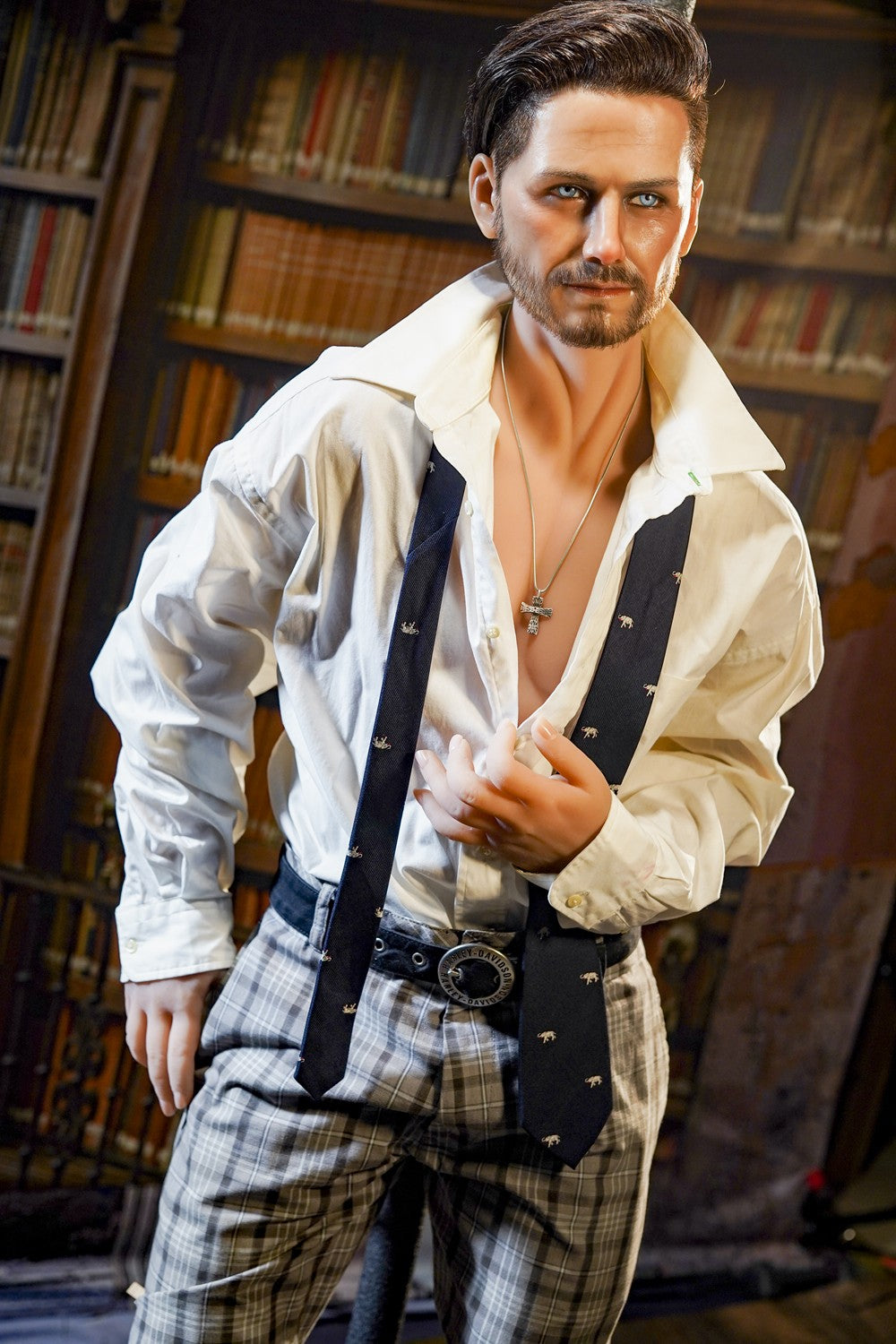 Male Sex doll David (HRDoll 167cm #49 TPE+silicone)