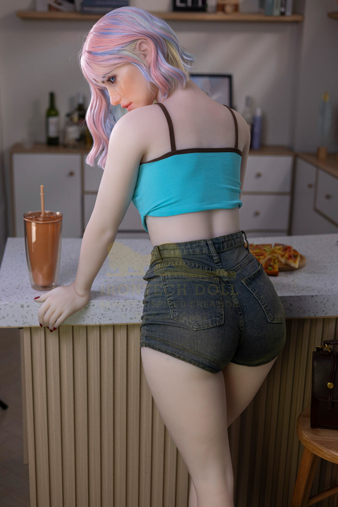 Heidi Sex doll (Irontech Doll 162cm A-cup S46 TPE+silicone)