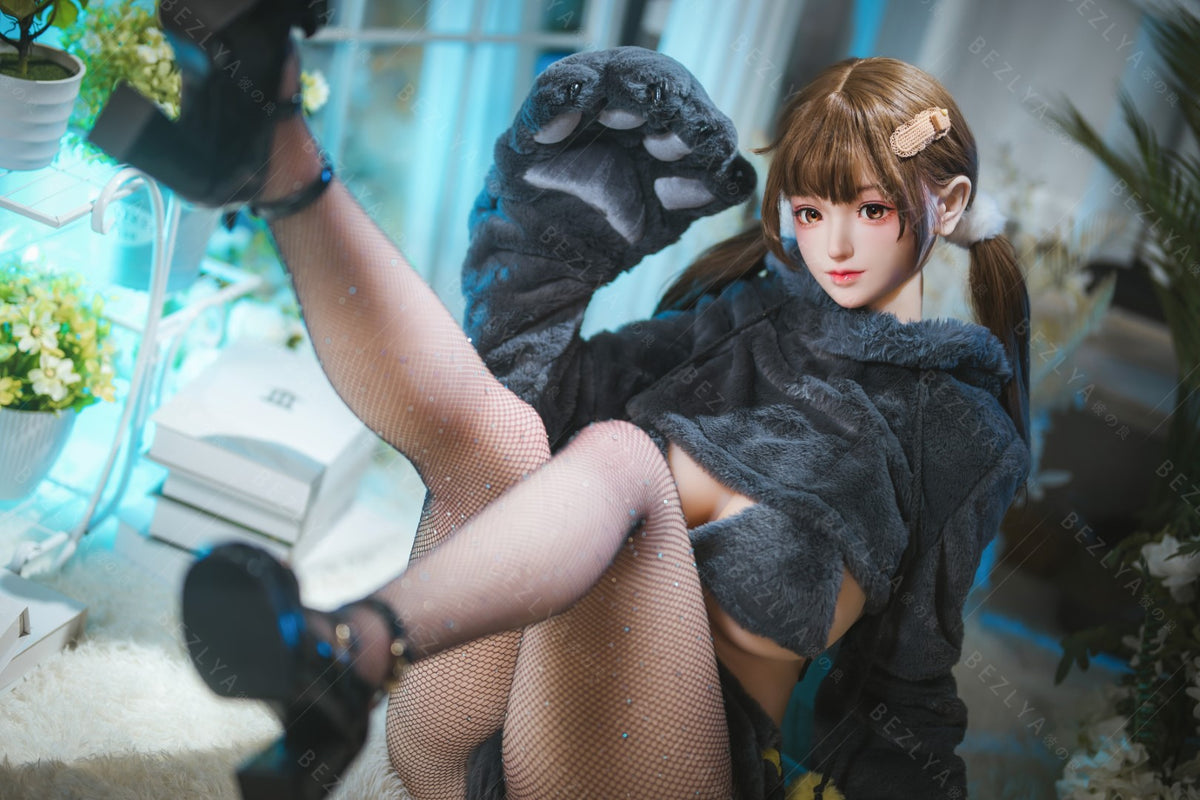 Paeonia-sekspop (Bezlya Doll 155cm F cup 2.0 TPE+Siliconen)