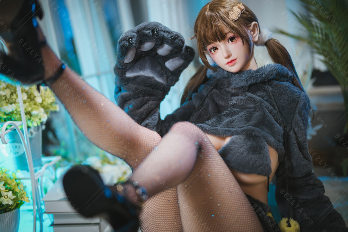 Paeonia-sekspop (Bezlya Doll 155cm F cup 2.0 TPE+Siliconen)