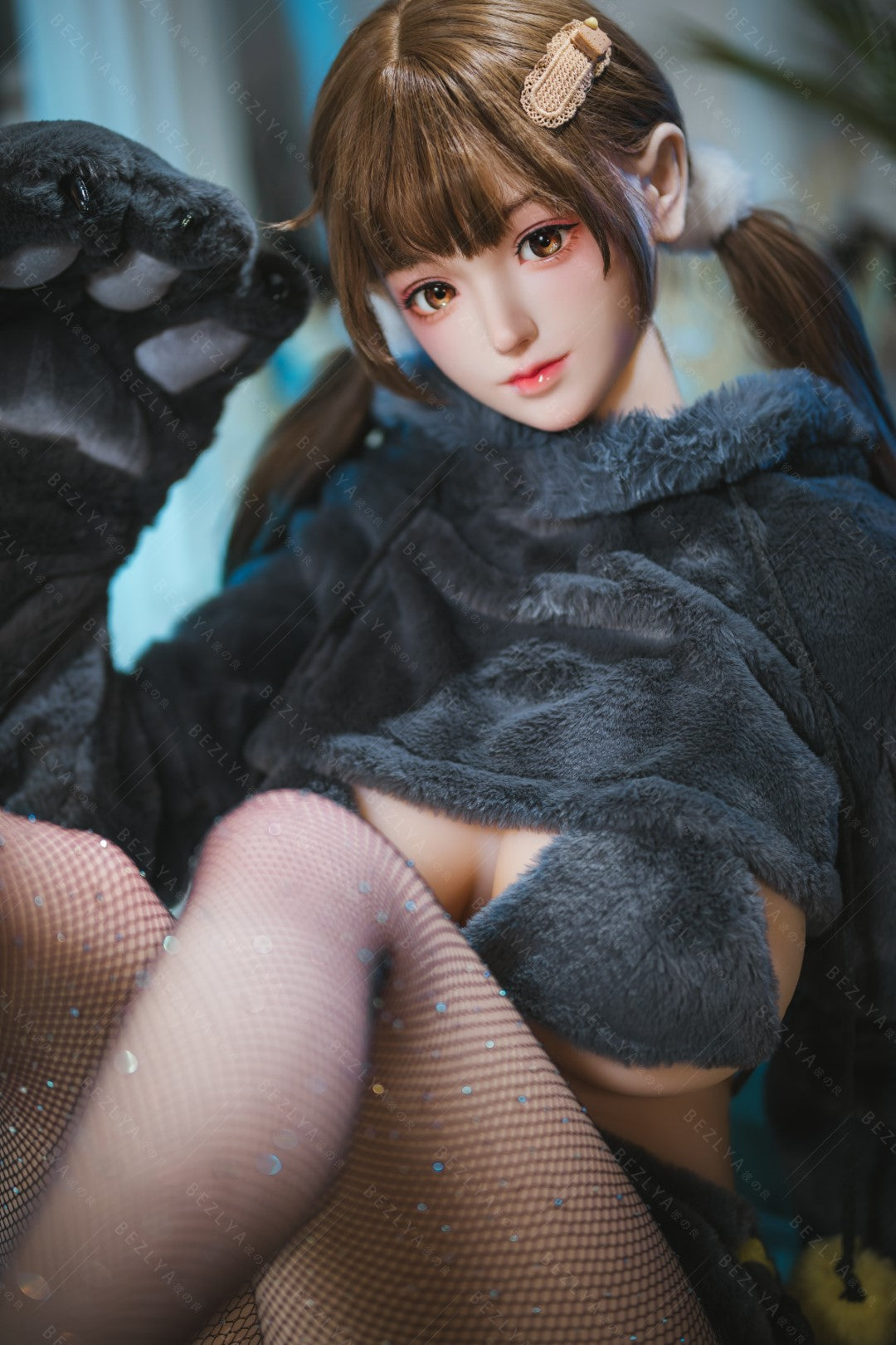 Paeonia-sekspop (Bezlya Doll 155cm F cup 2.0 TPE+Siliconen)