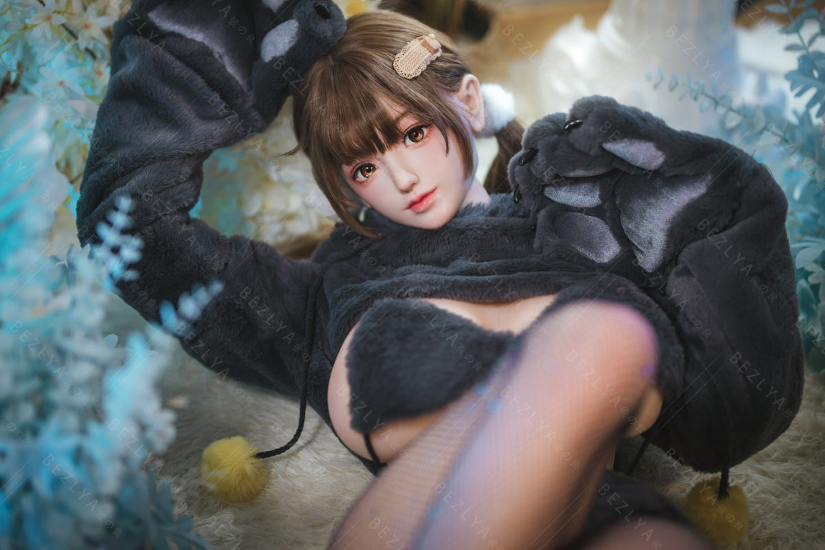 Paeonia-sekspop (Bezlya Doll 155cm F cup 2.0 TPE+Siliconen)