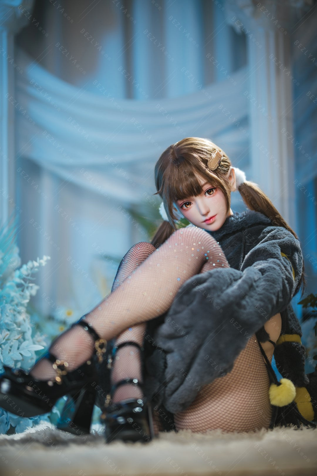 Paeonia-sekspop (Bezlya Doll 155cm F cup 2.0 TPE+Siliconen)