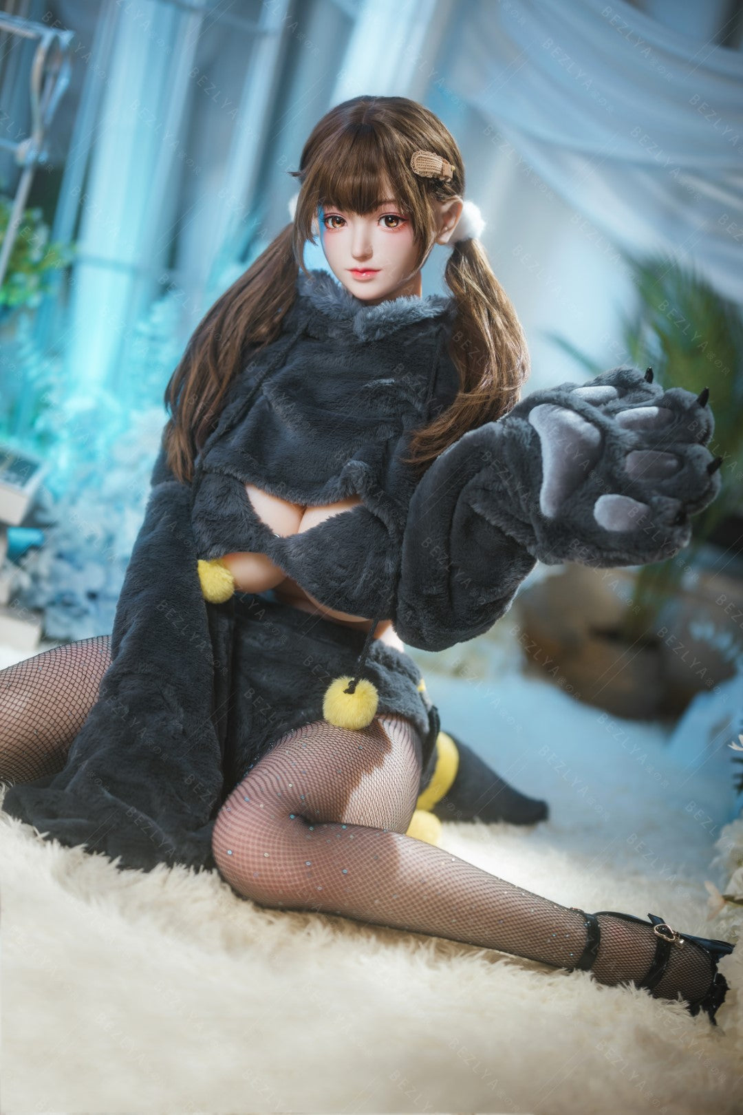 Paeonia-sekspop (Bezlya Doll 155cm F cup 2.0 TPE+Siliconen)