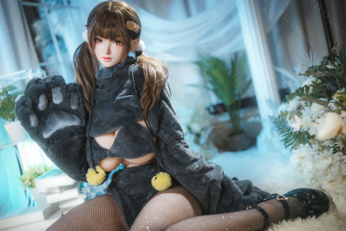 Paeonia-sekspop (Bezlya Doll 155cm F cup 2.0 TPE+Siliconen)