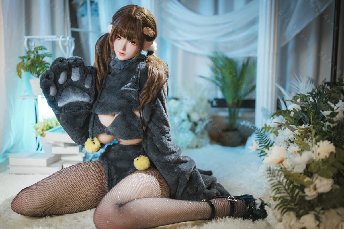 Paeonia-sekspop (Bezlya Doll 155cm F cup 2.0 TPE+Siliconen)