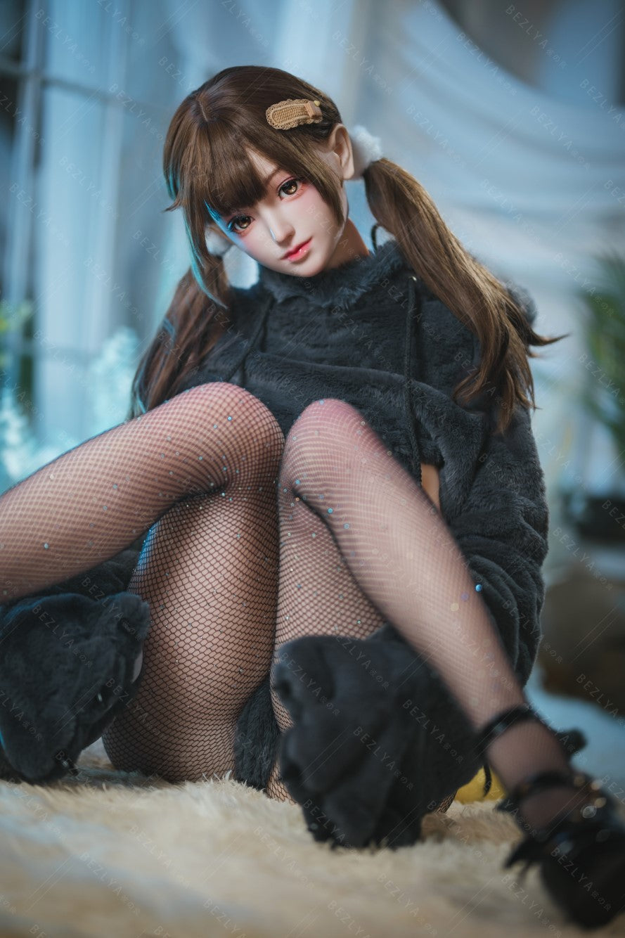 Paeonia-sekspop (Bezlya Doll 155cm F cup 2.0 TPE+Siliconen)