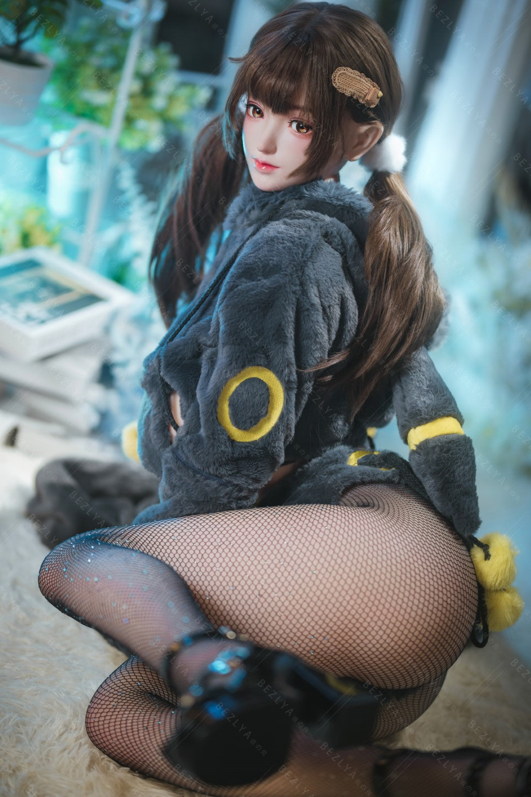 Paeonia-sekspop (Bezlya Doll 155cm F cup 2.0 TPE+Siliconen)