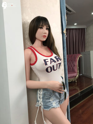 Sex Doll Shay Model 12 (Gynoid Doll 155 cm e-cup siliconen)