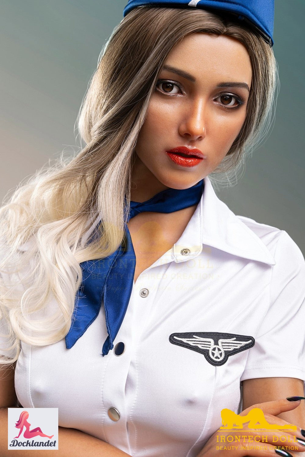 Molly sekspop (Irontech Doll 169 cm C-cup S44 siliconen)