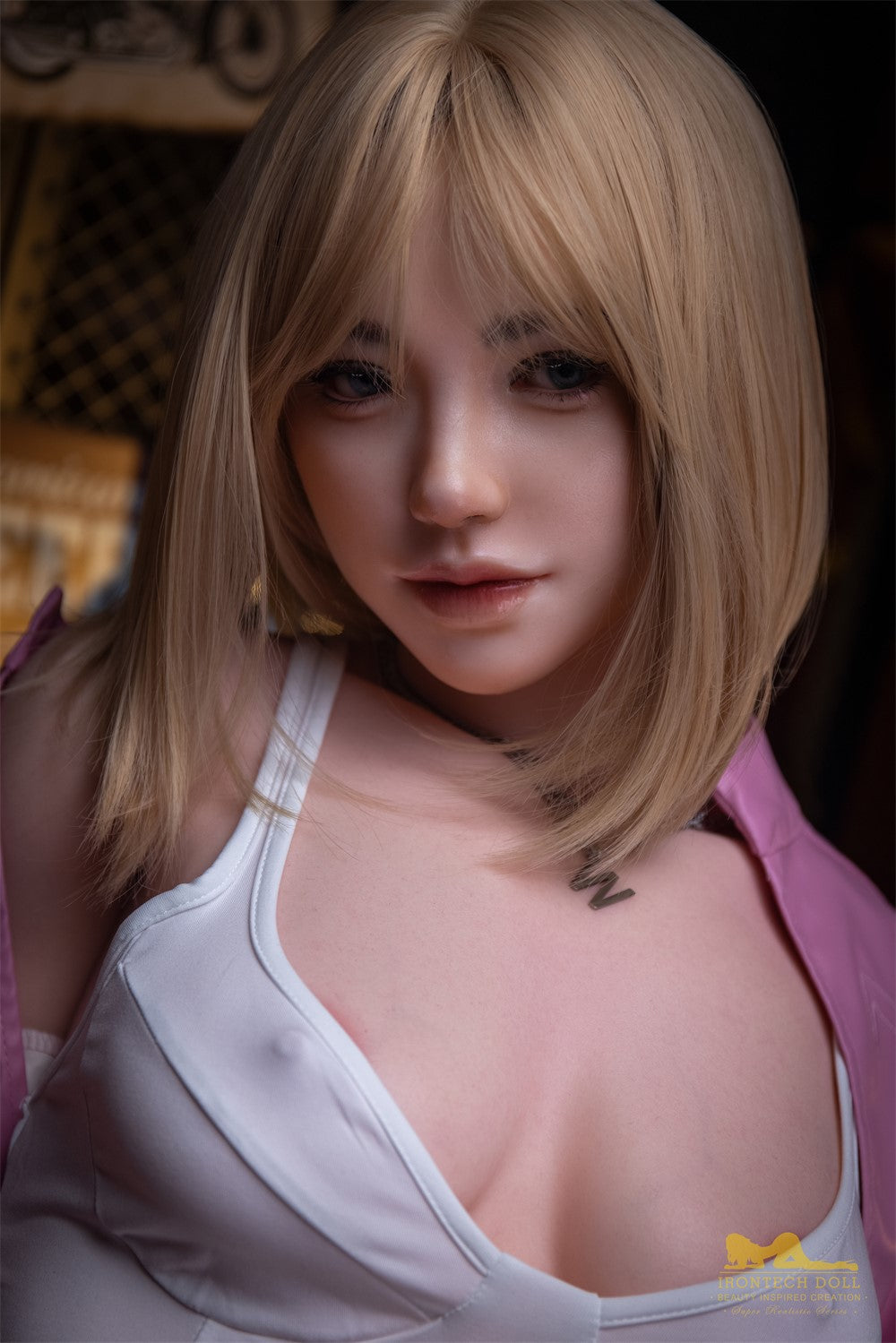 Layla-sekspop (Irontech Doll 169 cm C-cup S39 siliconen)