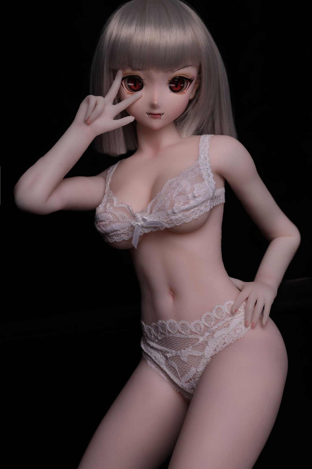 Gina sekspop (Climax Doll Mini 60cm C-cup siliconen)