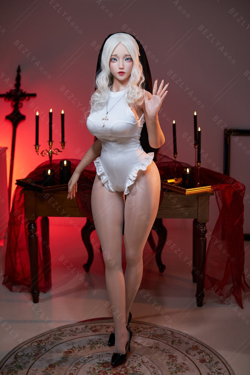 Cyrtenthera-sekspop (Bezlya Doll 155 cm E-cup 2.2CF siliconen)