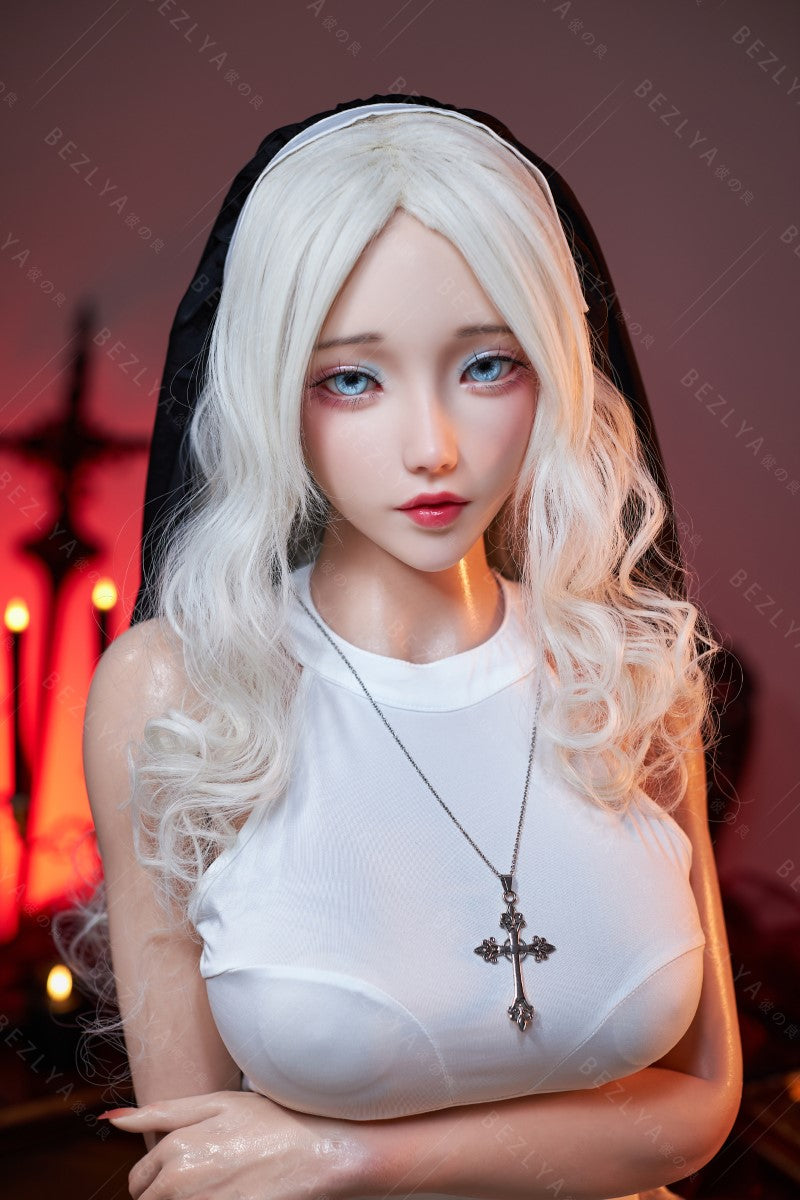Cyrtenthera-sekspop (Bezlya Doll 155 cm E-cup 2.2CF siliconen)