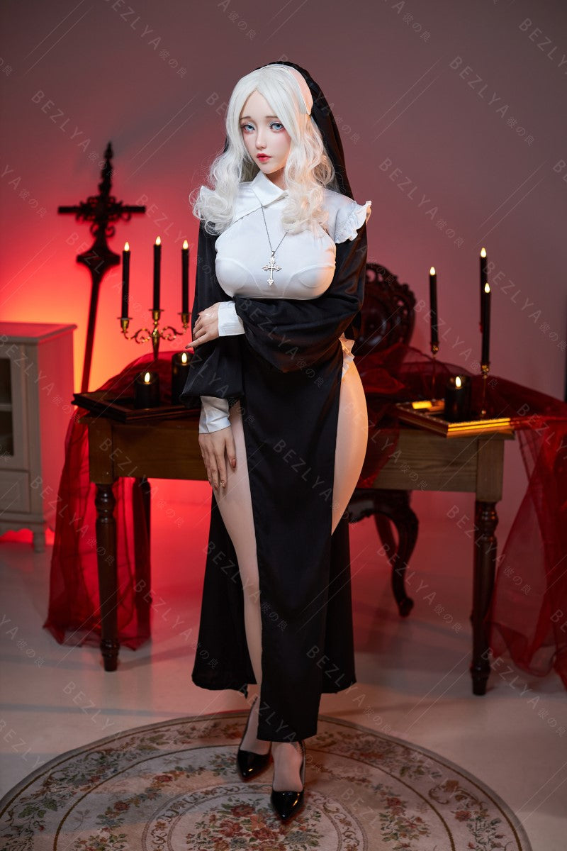 Cyrtenthera-sekspop (Bezlya Doll 155 cm E-cup 2.2CF siliconen)