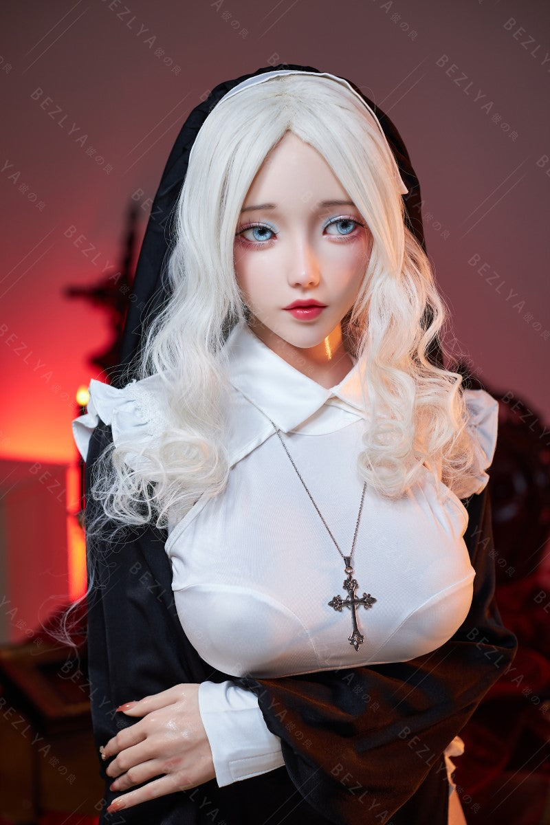 Cyrtenthera-sekspop (Bezlya Doll 155 cm E-cup 2.2CF siliconen)