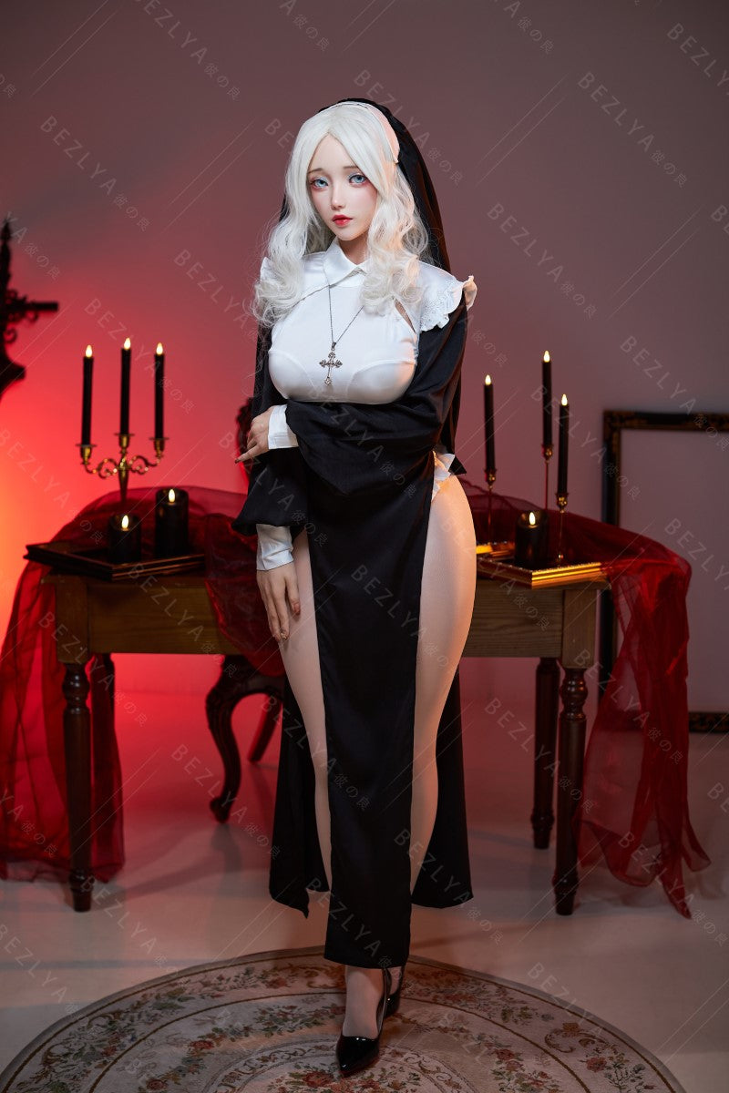Cyrtenthera-sekspop (Bezlya Doll 155 cm E-cup 2.2CF siliconen)