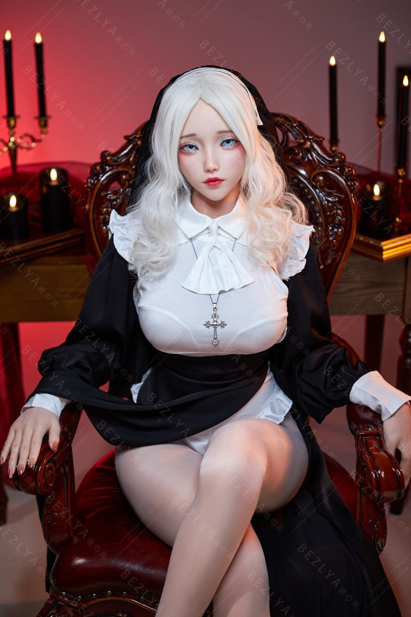Cyrtenthera-sekspop (Bezlya Doll 155 cm E-cup 2.2CF siliconen)