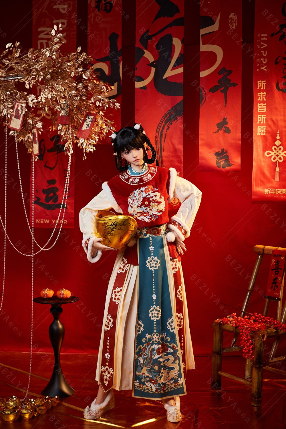 Calla sekspop (Bezlya Doll 163 cm E-cup 2.2CF siliconen)